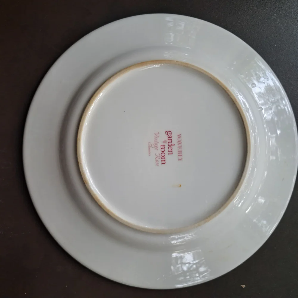 Waverly Garden Room Dessert/ Salad Plate SET Of 2 8.25in - Picture 2 of 2